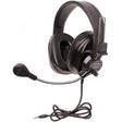 Califone Deluxe Multimedia Stereo Headsets w/Mic and To Go Plug Via Ergoguys