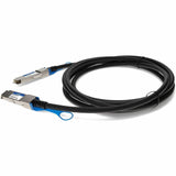 AddOn MSA and TAA Compliant 56GBase-CU QSFP+ to QSFP+ Direct Attach Cable (Passive Twinax, 2m)