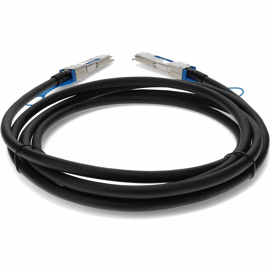 AddOn MSA and TAA Compliant 56GBase-CU QSFP+ to QSFP+ Direct Attach Cable (Passive Twinax, 3m)