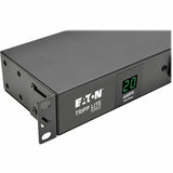 Eaton Tripp Lite Series 2kW Single-Phase Local Metered PDU + ISOBAR Surge Suppression, 3840 Joules, 100-127V Outlets (12 5-20R, 2 5-15R), L5-20P/5-20P, 15 ft. (4.57 m) Cord, 1U Rack-Mount