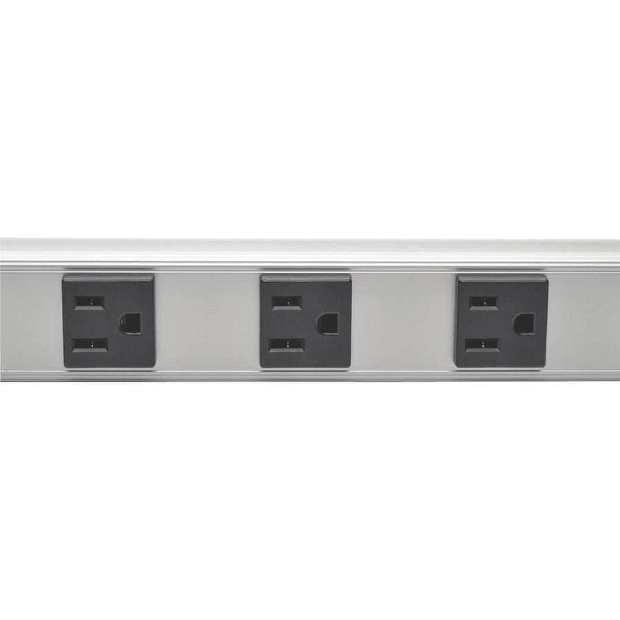 Eaton Tripp Lite Series 8-Outlet Power Strip with Surge Protection, 6 ft. (1.83 m) Cord, 1050 Joules, 2 ft. (0.61 m) length