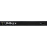 Luxul AV Series 12-Port/8 PoE+ Gigabit Managed Switch with US Power Cord
