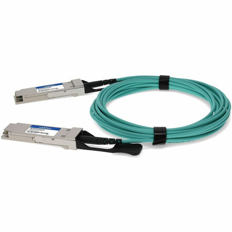 AddOn Mellanox MC220731V-010 Compatible TAA Compliant 56GBase-AOC QSFP+ to QSFP+ Direct Attach Cable (850nm, MMF, 10m)
