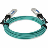 AddOn Mellanox MC220731V-010 Compatible TAA Compliant 56GBase-AOC QSFP+ to QSFP+ Direct Attach Cable (850nm, MMF, 10m)