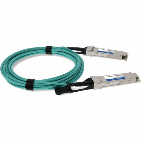 AddOn Mellanox MC220731V-010 Compatible TAA Compliant 56GBase-AOC QSFP+ to QSFP+ Direct Attach Cable (850nm, MMF, 10m)