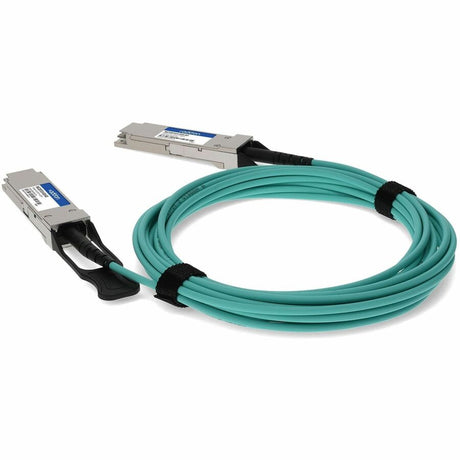 AddOn Mellanox MC220731V-010 Compatible TAA Compliant 56GBase-AOC QSFP+ to QSFP+ Direct Attach Cable (850nm, MMF, 10m)