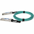 AddOn Mellanox MC220731V-015 Compatible TAA Compliant 56GBase-AOC QSFP+ to QSFP+ Direct Attach Cable (850nm, MMF, 15m)