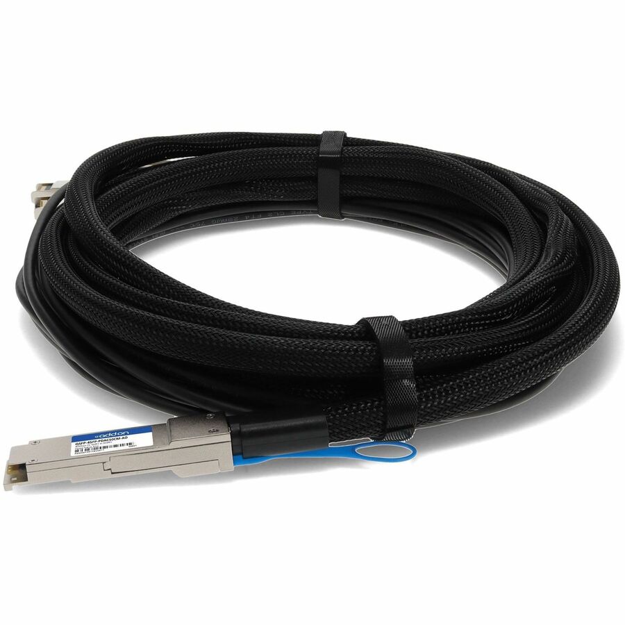 AddOn MSA and TAA Compliant 40GBase-CU QSFP+ to 4xSFP+ Direct Attach Cable (Passive Twinax, 0.5m)