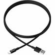Eaton Tripp Lite Series USB-A to Lightning Sync/Charge Cable, MFi Certified - Black, M/M, 10 in. (0.25 m)