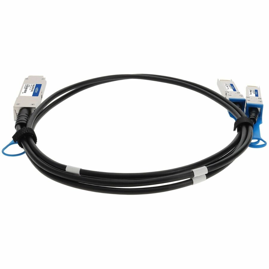 AddOn Solarflare SOLR-QSFP2SFP-1MP Compatible TAA Compliant 20GBase-CU QSFP+ to 2xSFP+ Direct Attach Cable (Passive Twinax, 1m)