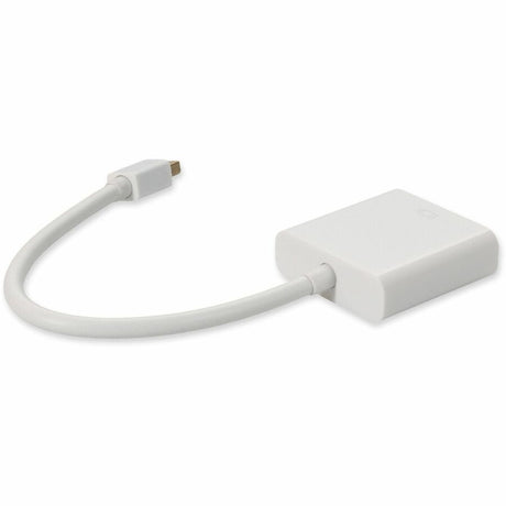 5PK Apple Computer MB572Z/B Compatible Mini-DisplayPort 1.1 Male to VGA Female White Adapters For Resolution Up to 1920x1200 (WUXGA)