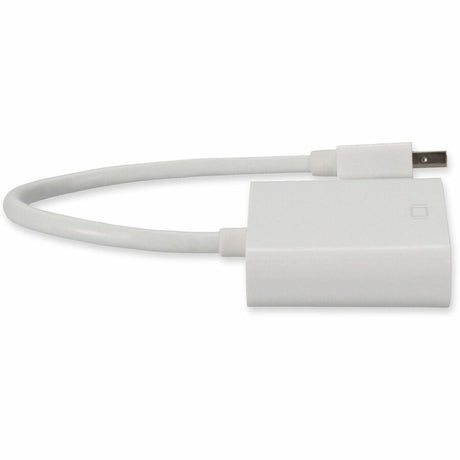 Apple Computer MB570Z/B Compatible Mini-DisplayPort 1.1 Male to DVI-I (29 pin) Female White Adapter For Resolution Up to 1920x1200 (WUXGA)