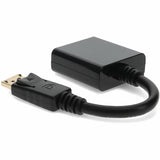 HP FH973AT Compatible DisplayPort 1.2 Male to DVI-I (29 pin) Female Black Adapter Which Requires DP++ For Resolution Up to 2560x1600 (WQXGA)