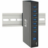 Eaton Tripp Lite Series 7-Port Industrial-Grade USB 3.x (5Gbps) Hub - 20 kV ESD Immunity, Metal Housing, Mountable