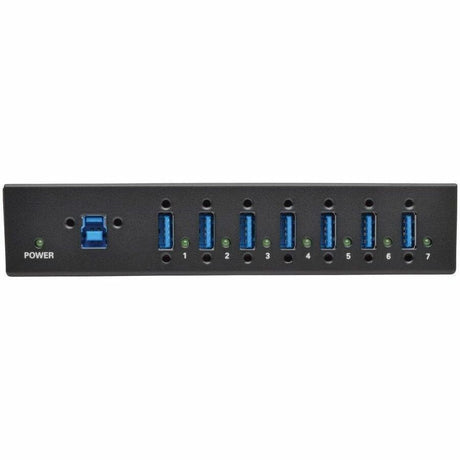 Eaton Tripp Lite Series 7-Port Industrial-Grade USB 3.x (5Gbps) Hub - 20 kV ESD Immunity, Metal Housing, Mountable