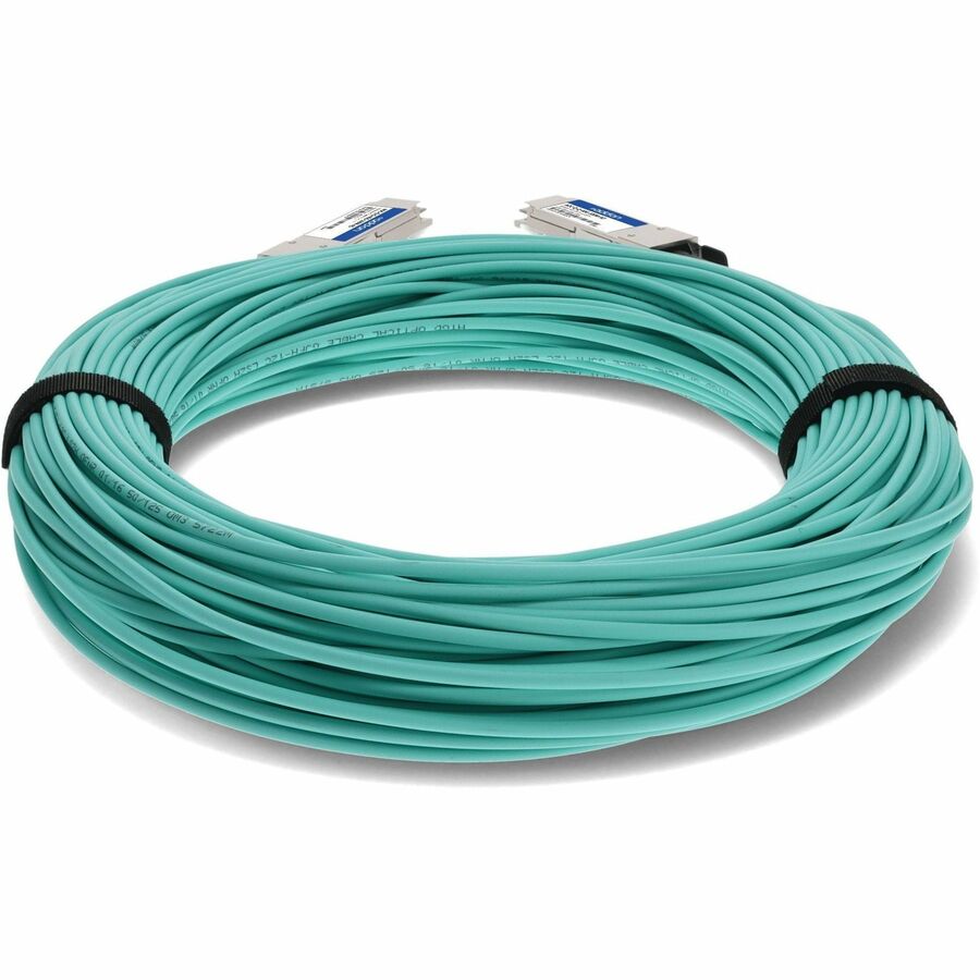 AddOn Arista Networks AOC-Q-Q-40G-100M Compatible TAA Compliant 40GBase-AOC QSFP+ to QSFP+ Direct Attach Cable (850nm, MMF, 100m)