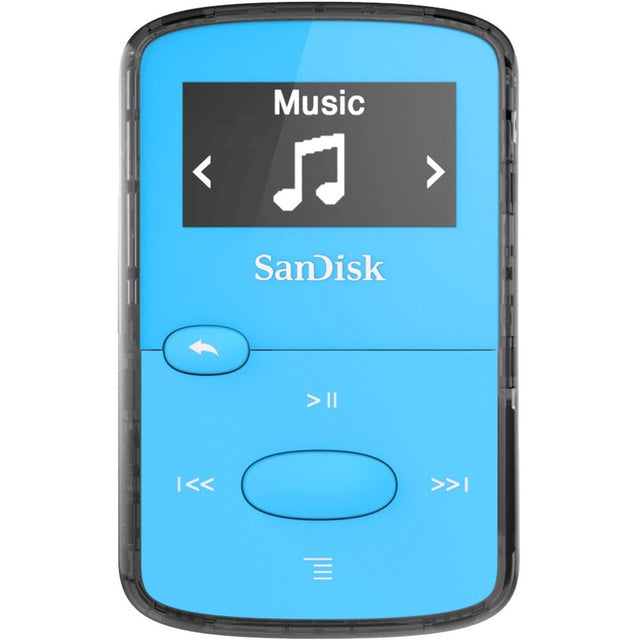 SanDisk SDMX26-008G-G46B 8 GB Flash MP3 Player - Blue