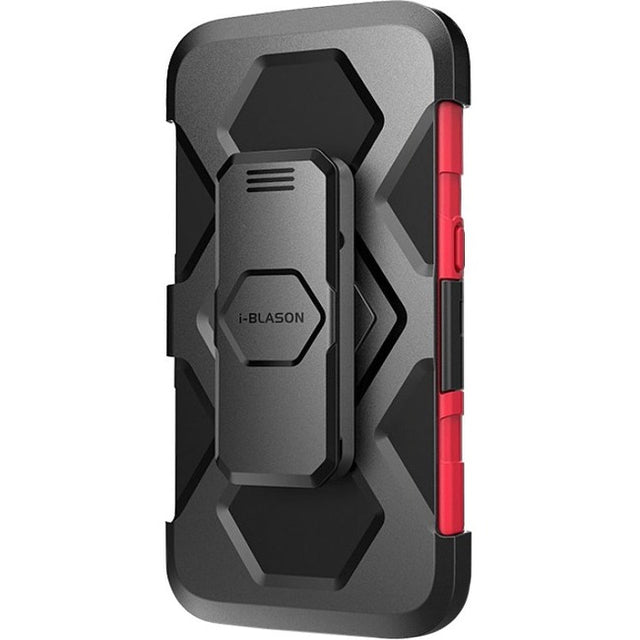i-Blason Prime Carrying Case (Holster) Smartphone - Red