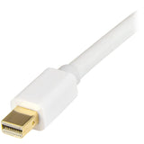 StarTech.com 6ft (2m) Mini DisplayPort to HDMI Cable, 4K 30Hz Video, Mini DP to HDMI Adapter/Converter Cable, mDP to HDMI Monitor, White