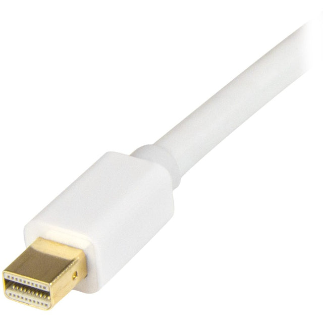 StarTech.com 6ft (2m) Mini DisplayPort to HDMI Cable, 4K 30Hz Video, Mini DP to HDMI Adapter/Converter Cable, mDP to HDMI Monitor, White