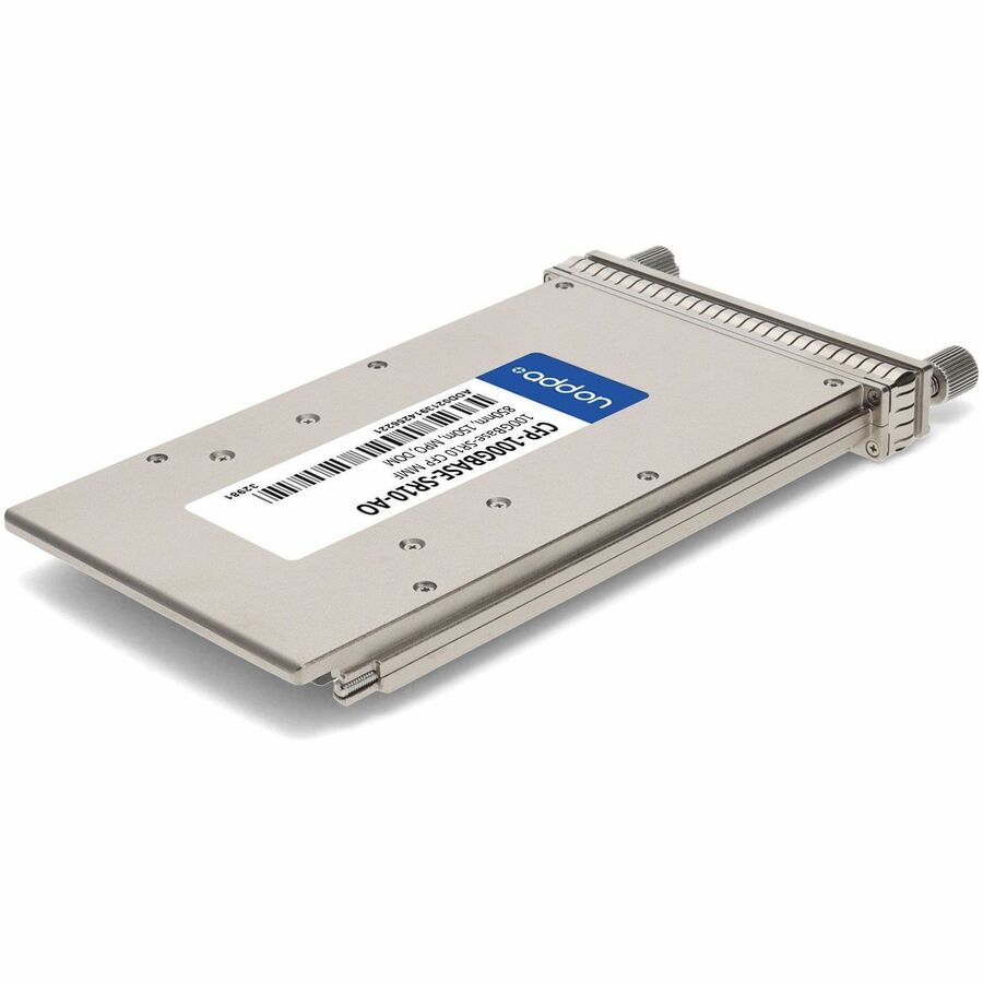 AddOn Juniper Networks CFP-100GBASE-SR10 Compatible TAA Compliant 100GBase-SR10 CFP Transceiver (MMF, 850nm, 150m, MPO, DOM)
