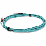 AddOn 9m SC (Male) to ST (Male) Aqua OM4 Duplex Fiber OFNR (Riser-Rated) Patch Cable