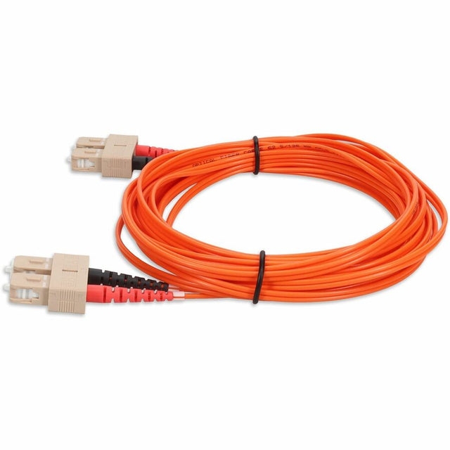 AddOn 4m SC (Male) to SC (Male) Orange OM1 Duplex Fiber OFNR (Riser-Rated) Patch Cable