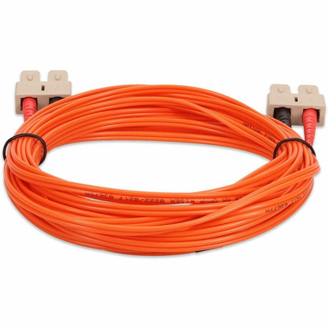 AddOn 9m SC (Male) to SC (Male) Orange OM1 Duplex Fiber OFNR (Riser-Rated) Patch Cable