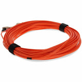 AddOn 40m SC (Male) to SC (Male) Orange OM1 Duplex Fiber OFNR (Riser-Rated) Patch Cable
