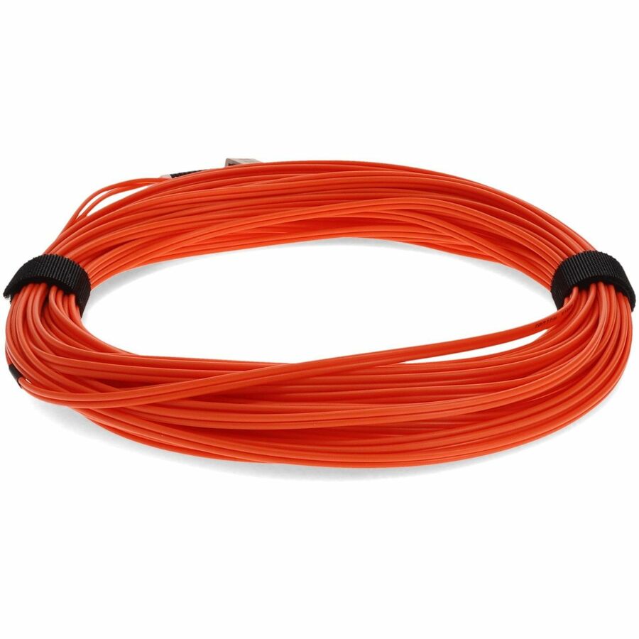 AddOn 50m SC (Male) to SC (Male) Orange OM1 Duplex Fiber OFNR (Riser-Rated) Patch Cable