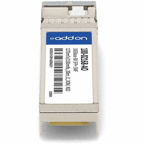 AddOn Calix 100-02168 Compatible TAA Compliant 10GBase-BX SFP+ Transceiver (SMF, 1270nmTx/1330nmRx, 20km, LC, DOM, Rugged)