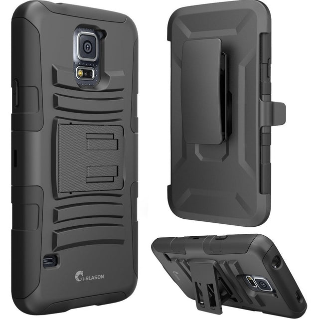 i-Blason Prime Carrying Case (Holster) Smartphone - Black