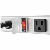 Eaton Tripp Lite Series 12 Right-Angle Outlet Vertical Power Strip, 120V, 15A, 15 ft. (4.57 m) Cord, 5-15P, 36 in.