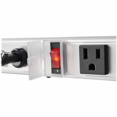 Eaton Tripp Lite Series 12 Right-Angle Outlet Vertical Power Strip, 120V, 15A, 15 ft. (4.57 m) Cord, 5-15P, 36 in.