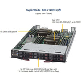 Supermicro SuperBlade SBI-7128R-C6N Server Barebone System - Blade - Socket R3 LGA-2011 - 2 x Processor Support