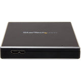 StarTech.com 2.5" External Hard Drive Enclosure - Supports UASP - Aluminum - USB 3.1 Enclosure - SSD/HDD Enclosure