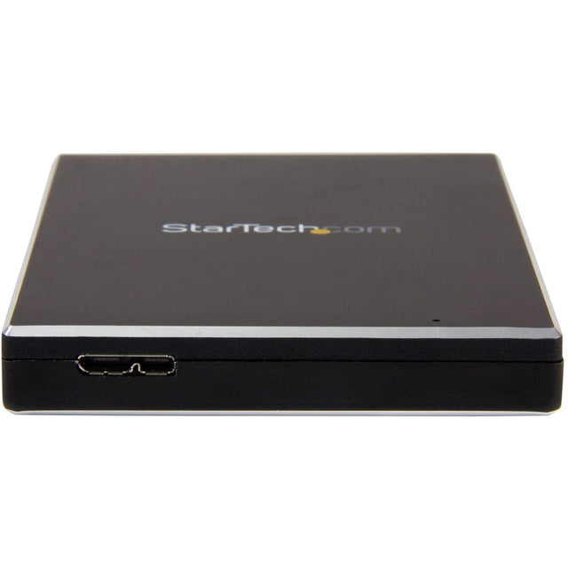 StarTech.com 2.5" External Hard Drive Enclosure - Supports UASP - Aluminum - USB 3.1 Enclosure - SSD/HDD Enclosure