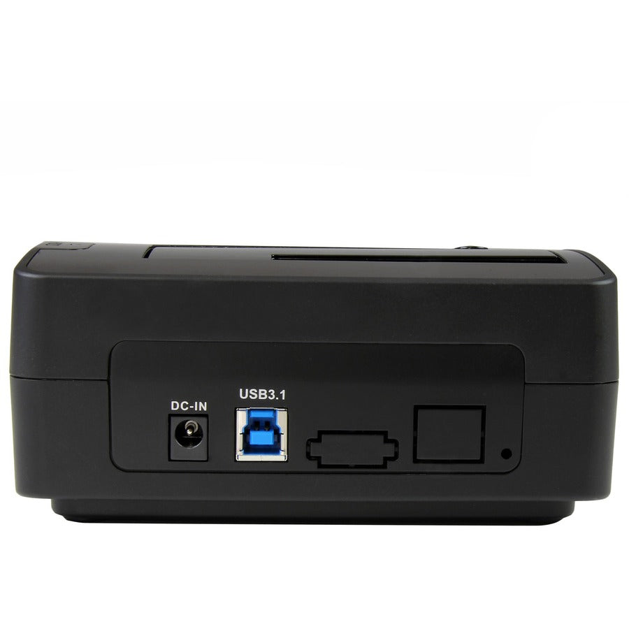 StarTech.com Single Bay USB 3.1 to SATA Hard Drive Docking Station, USB 3.1 (10 Gbps) Hard Drive Dock, External 2.5/3.5" SATA HDD/SSD Dock