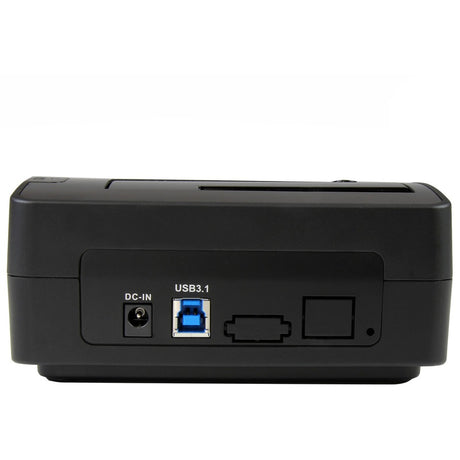 StarTech.com Single Bay USB 3.1 to SATA Hard Drive Docking Station, USB 3.1 (10 Gbps) Hard Drive Dock, External 2.5/3.5" SATA HDD/SSD Dock