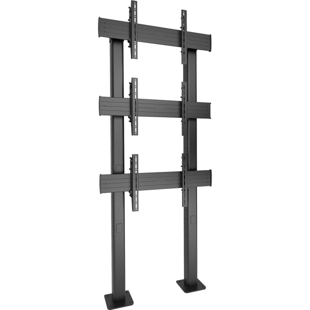 Chief FUSION 1 X 3 Micro-Adjustable Large Bolt-Down Freestanding Video Wall