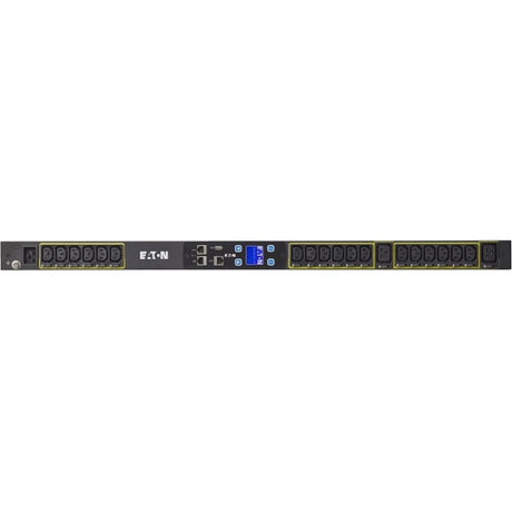 Eaton Metered Input rack PDU, 0U, L6-30P input, 5.76 kW max, 200-240V, 24A, 10 ft cord, Single-phase, Outlets: (12) C13, (2) C19