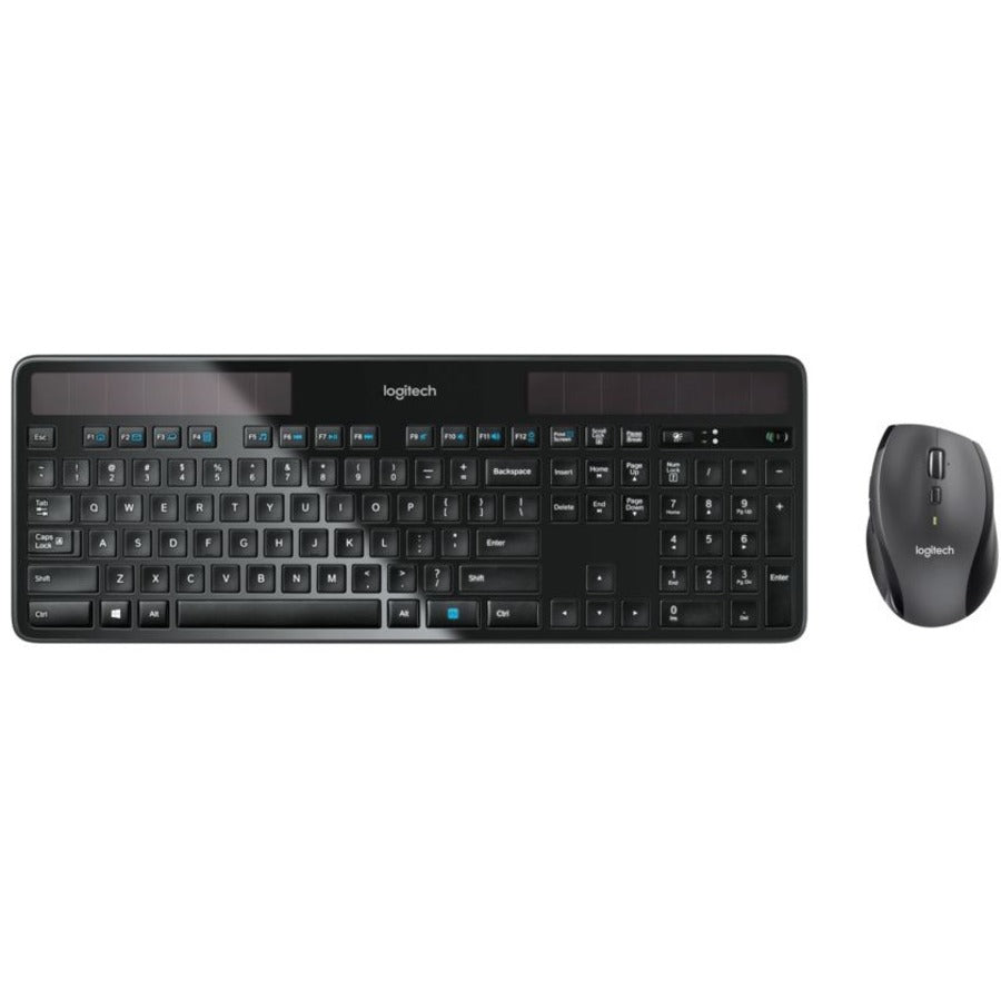 Logitech Wireless Solar Keyboard & Marathon Mouse Combo MK750