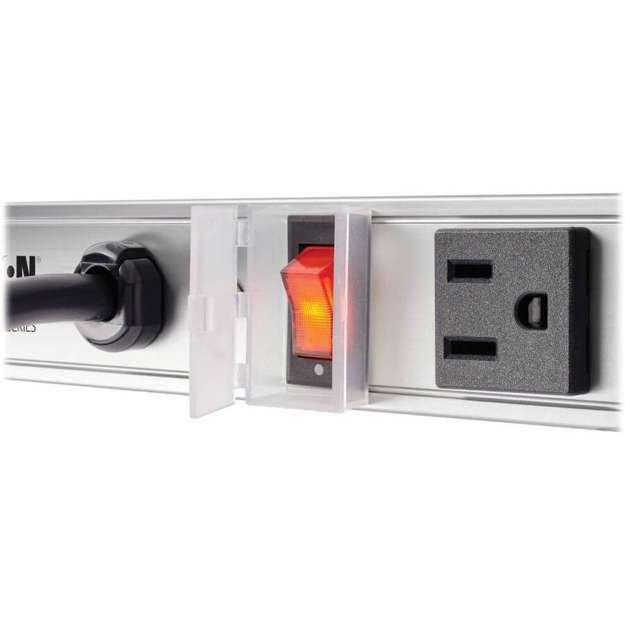Eaton Tripp Lite Series 8-Outlet Vertical Power Strip, 120V, 15A, 10 ft. (3.05 m) Cord, 5-15P, 24 in.