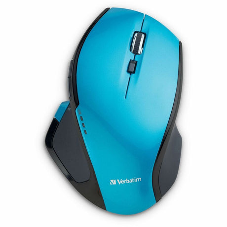 Verbatim Wireless Desktop 8-Button Deluxe Blue LED Mouse - Blue