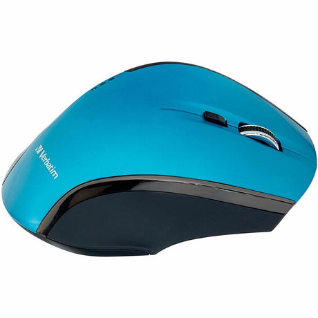 Verbatim Wireless Desktop 8-Button Deluxe Blue LED Mouse - Blue