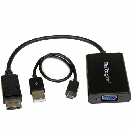 StarTech.com DisplayPort to VGA Adapter with Audio - DP to VGA Converter - 1920x1200
