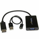 StarTech.com DisplayPort to VGA Adapter with Audio - DP to VGA Converter - 1920x1200