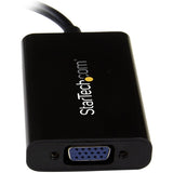 StarTech.com Mini DisplayPort to VGA Adapter with Audio - Mini DP to VGA Converter - 1920x1200