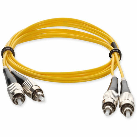 AddOn 5m FC (Male) to FC (Male) Yellow OS2 Duplex Fiber OFNR (Riser-Rated) Patch Cable