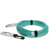 AddOn Mellanox MFS4R12CB-020 Compatible TAA Compliant 40GBase-AOC QSFP+ to QSFP+ Direct Attach Cable (850nm, MMF, 20m)